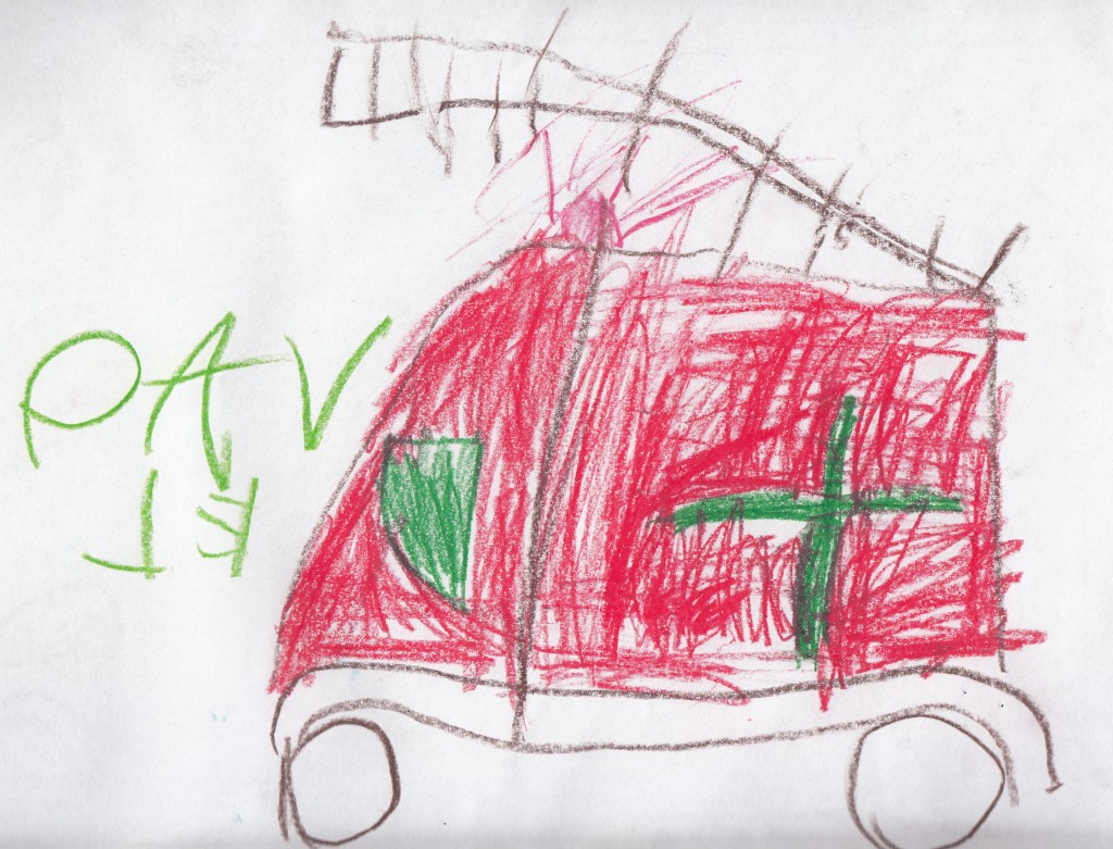 Alarma la pompieri! (Pavel Georgescu, aproape 6 ani)