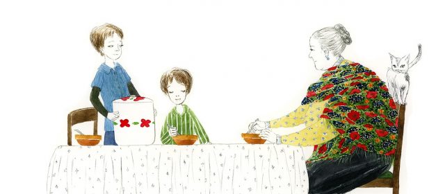 Ilustratie in lucru, pentru Simplu 2. @ Cristiana RADU, 2016