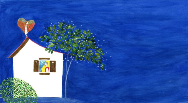 Ilustrație de Cristiana Radu din cartea Simplu 2 de Cristela Georgescu