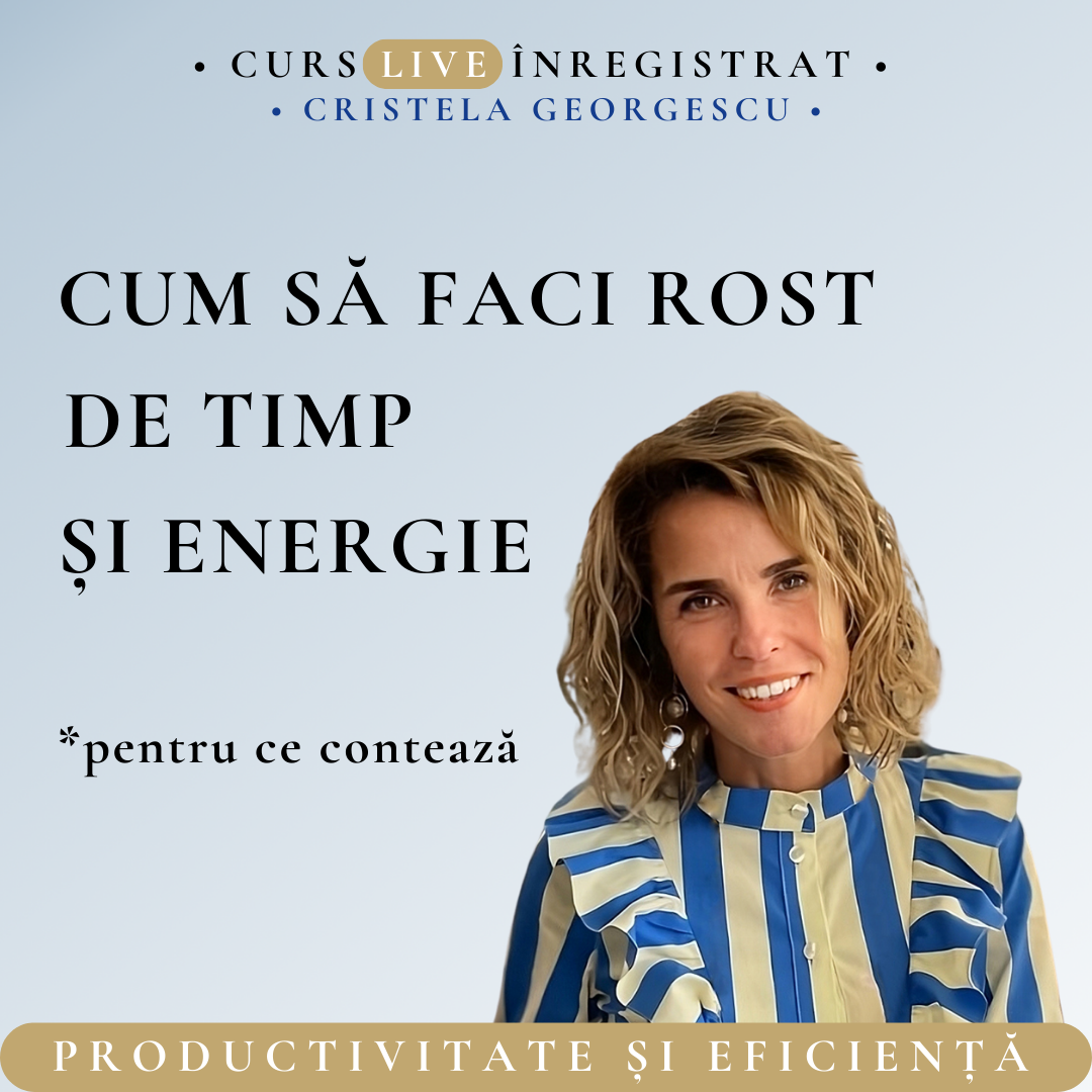 Cum sa faci rost de timp si energie